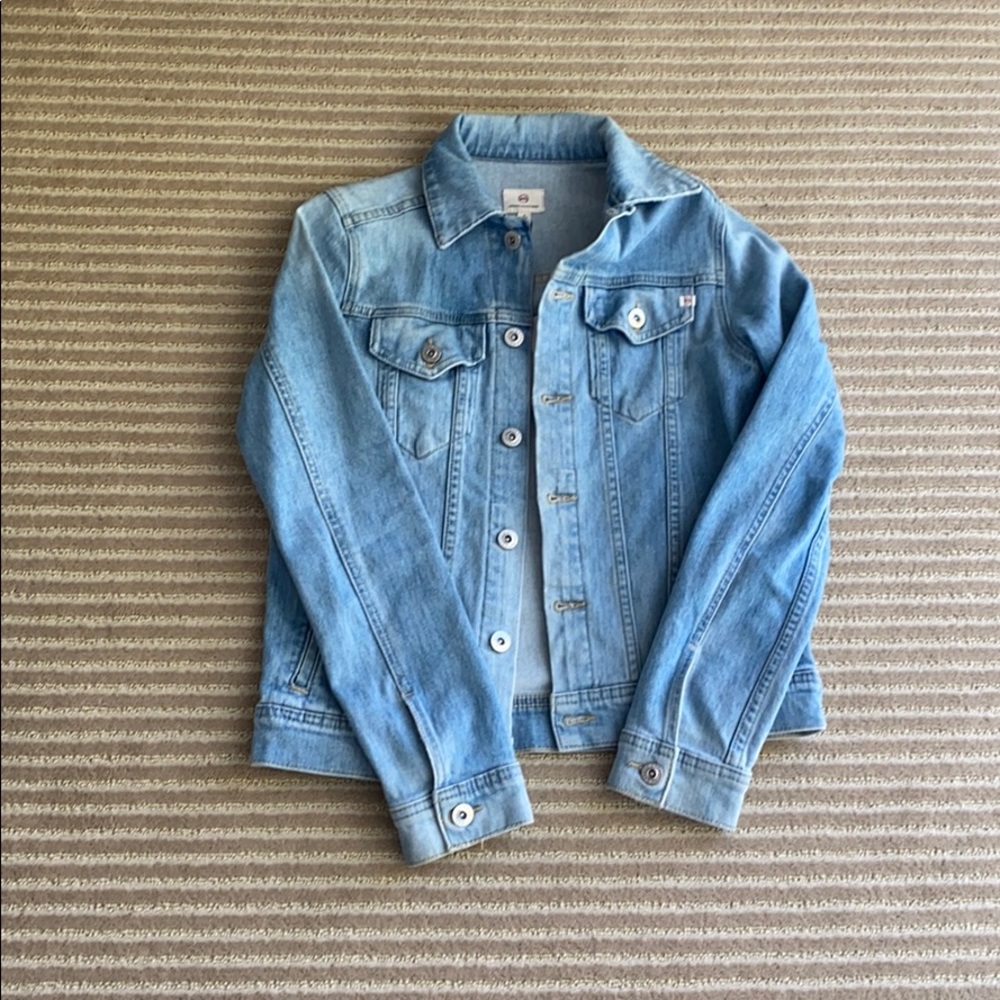 NWT AG denim jacket $235 size s